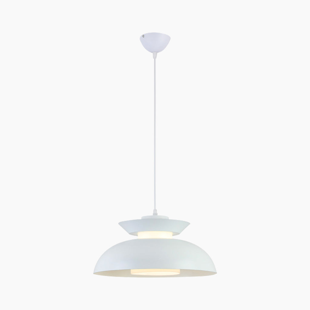 Macaron UFO Pendant Light White