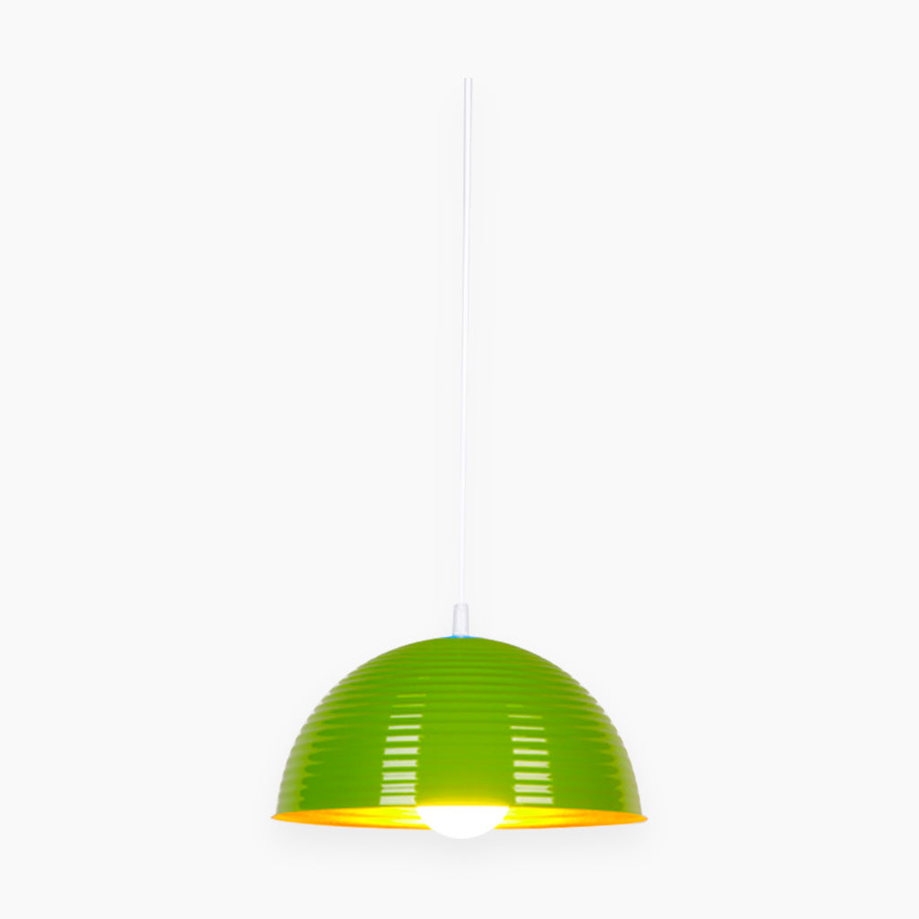 Metal Dome Hanglamp Groen