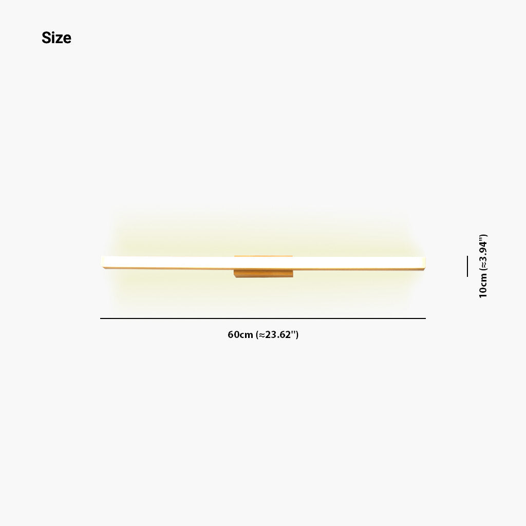 Mirror Light LED Linear Size