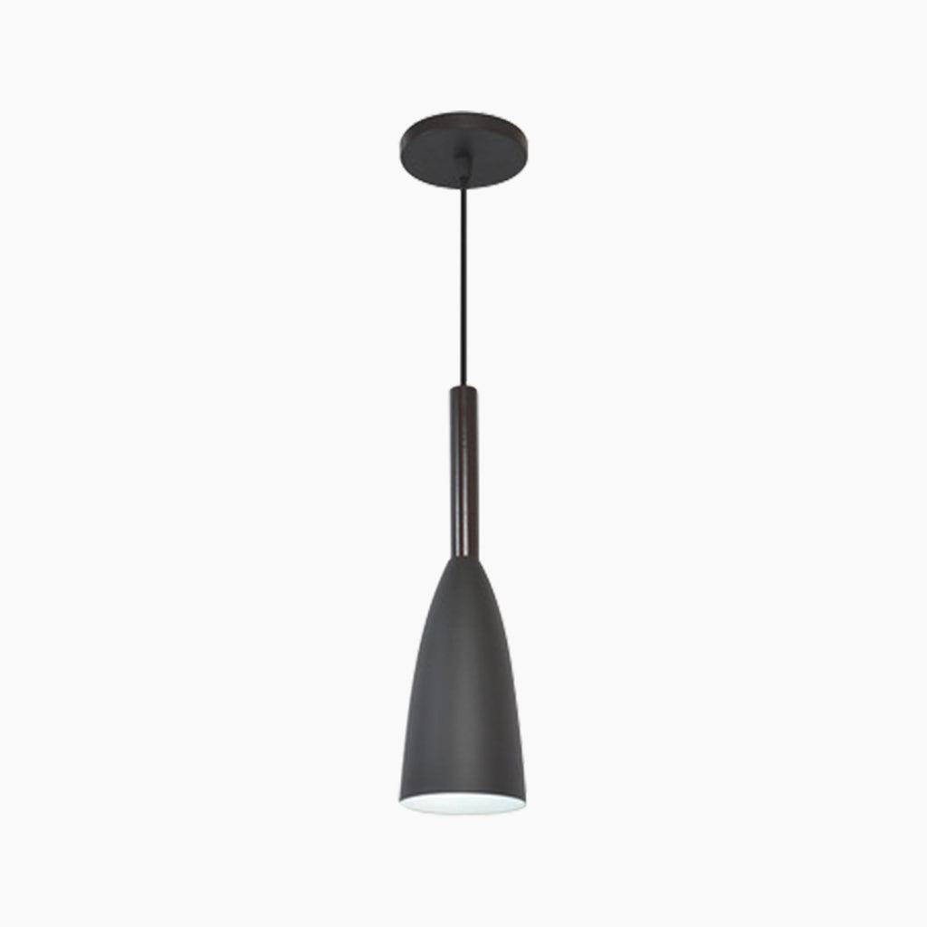 Modern Cone Pendant Light Black