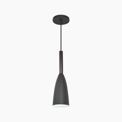 Modern Cone Pendant Light Black