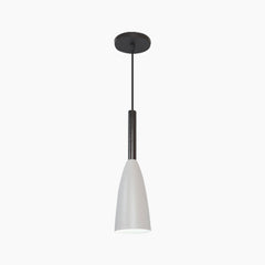 Modern Cone Pendant Light White