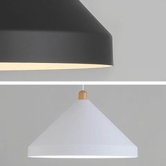 Modern Cone String Pendant Light Detail