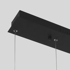 Modern Geometric Linear Pendant Light Chandelier Plate