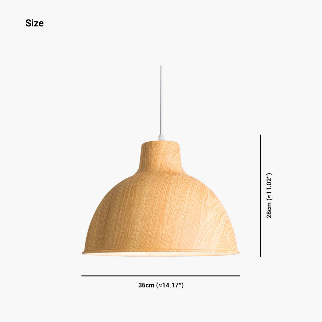 Modern Japanese Dome Pendant Light C Size