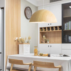 Modern Japanese Dome Pendant Light Dining Room
