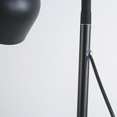 Modern Minimalist Iron Floor Standing Lamp Black Detail