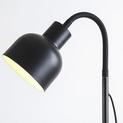 Modern Minimalist Iron Floor Standing Lamp Black Shade