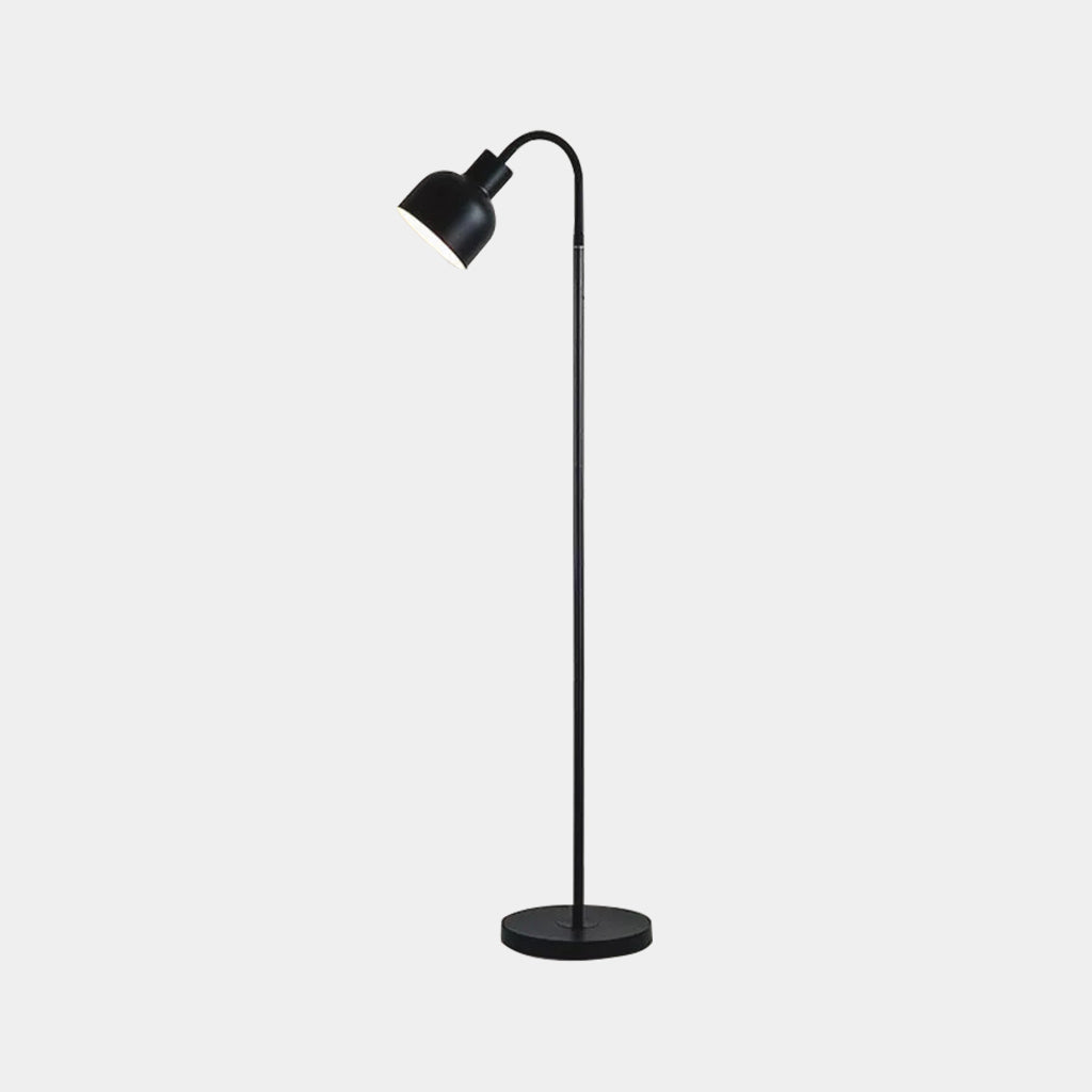 Modern Minimalist Iron Floor Standing Lamp Black