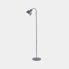 Modern Minimalist Iron Floor Standing Lamp Grey