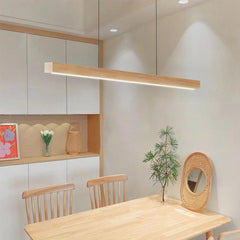 Wooden linear light cheap