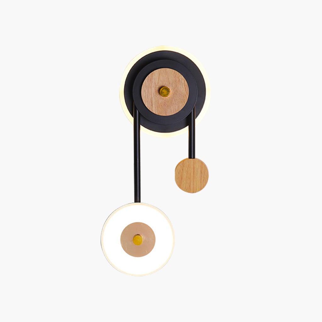 Modern Unique Wood Wall Lamp Lighting Main