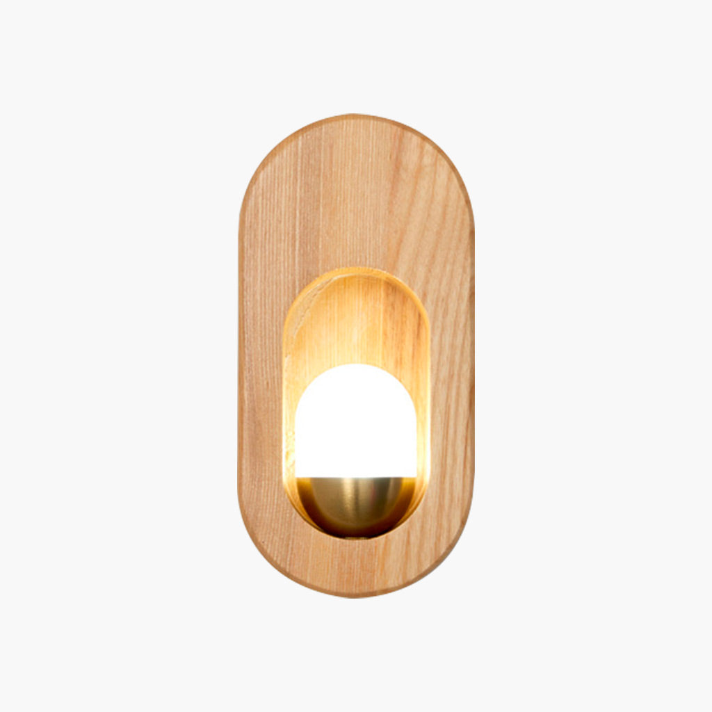 Modern Wood Wall Sconce Main