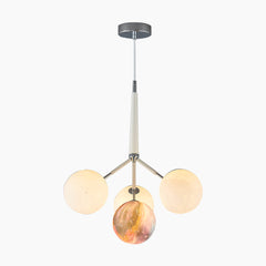 Moon Bubble Light Fixture 4 Color Pendant