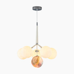 Moon Bubble Light Fixture 6 Color Pendant