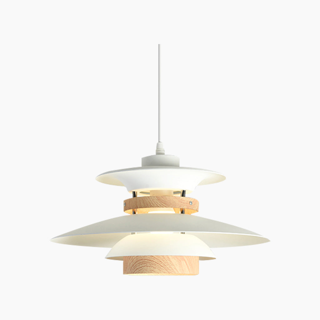 Nordic PH 5 Wooden Pendant Light Log