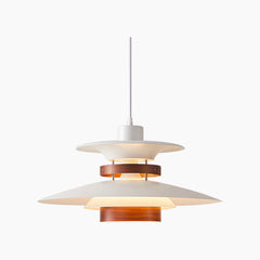 Nordic PH 5 Wooden Pendant Light Walnut