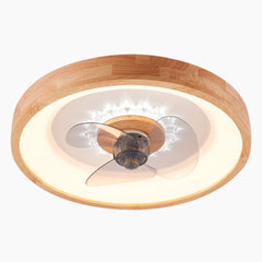 Nordic Wood Acrylic 3 Blade Ceiling Fan with Light Main Type A