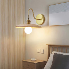 Nordic Wooden Wall Sconce Lamp Bedroom