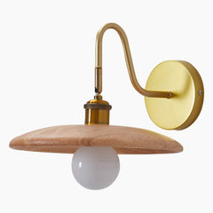 Nordic Wooden Wall Sconce Lamp Main