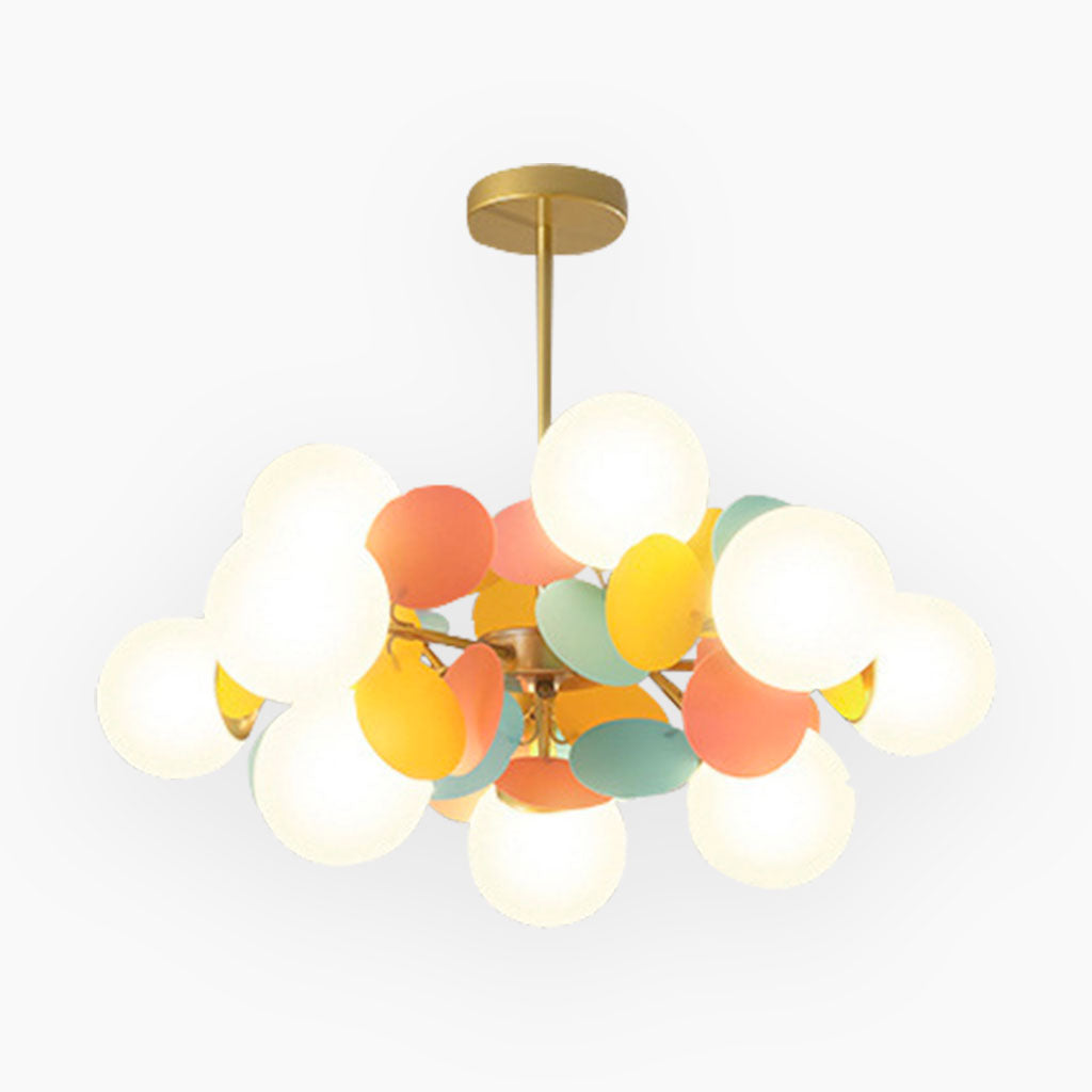 Opal Colorful Branch Chandelier-10