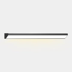 Outdoor LED Wall Sconce Light Linear Aluminum, Black