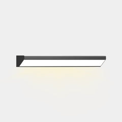 Outdoor LED Wall Sconce Light Linear Aluminum, Black