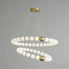 Pärlkrona Modern Akryl Mässing Ringa Klot LED