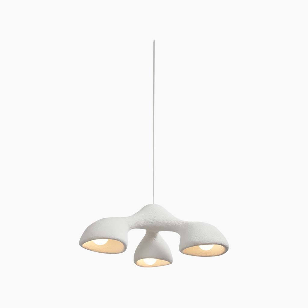 Pendant Chandelier Irregular Grey 3 Heads