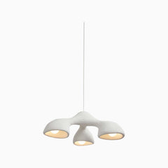 Pendant Chandelier Irregular Grey 3 Heads