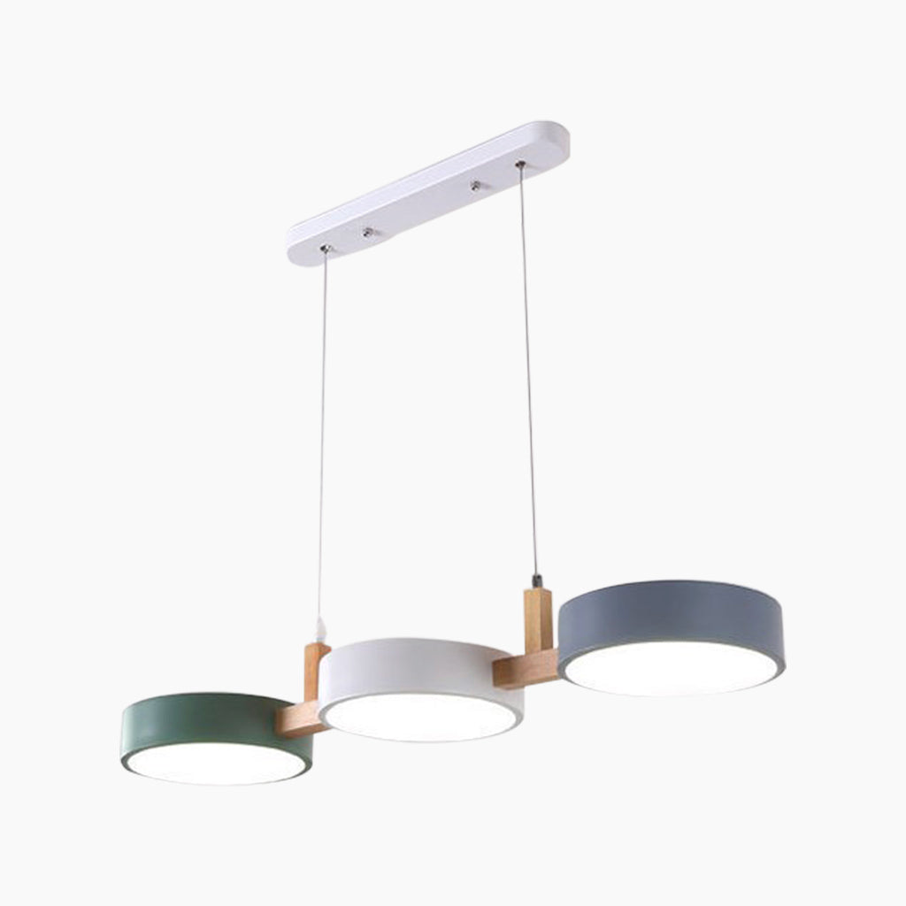 Pendant Light 3 Head Macaron