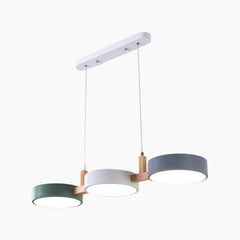 Pendant Light 3 Head Macaron
