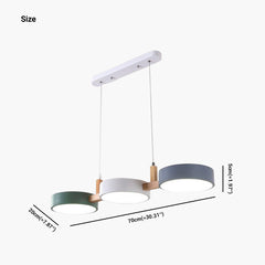Pendant Light 3 Head Size