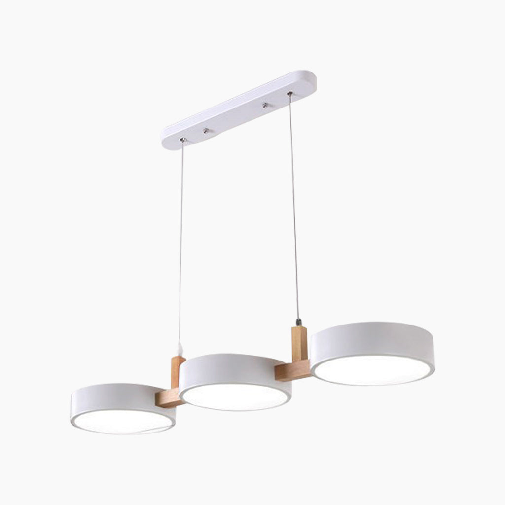Pendant Light 3 Head White