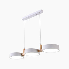 Pendant Light 3 Head White