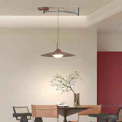 Pendant Light Adjustable Swing Arm Flying Saucer LED Dining Table