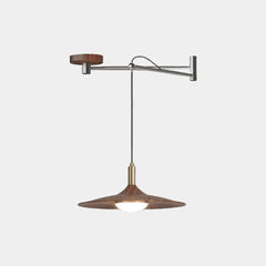 Pendant Light Adjustable Swing Arm Flying Saucer