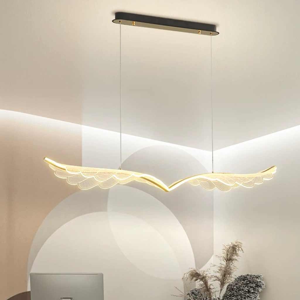 Pendant Light Angel Wings Dimmable LED Entryway