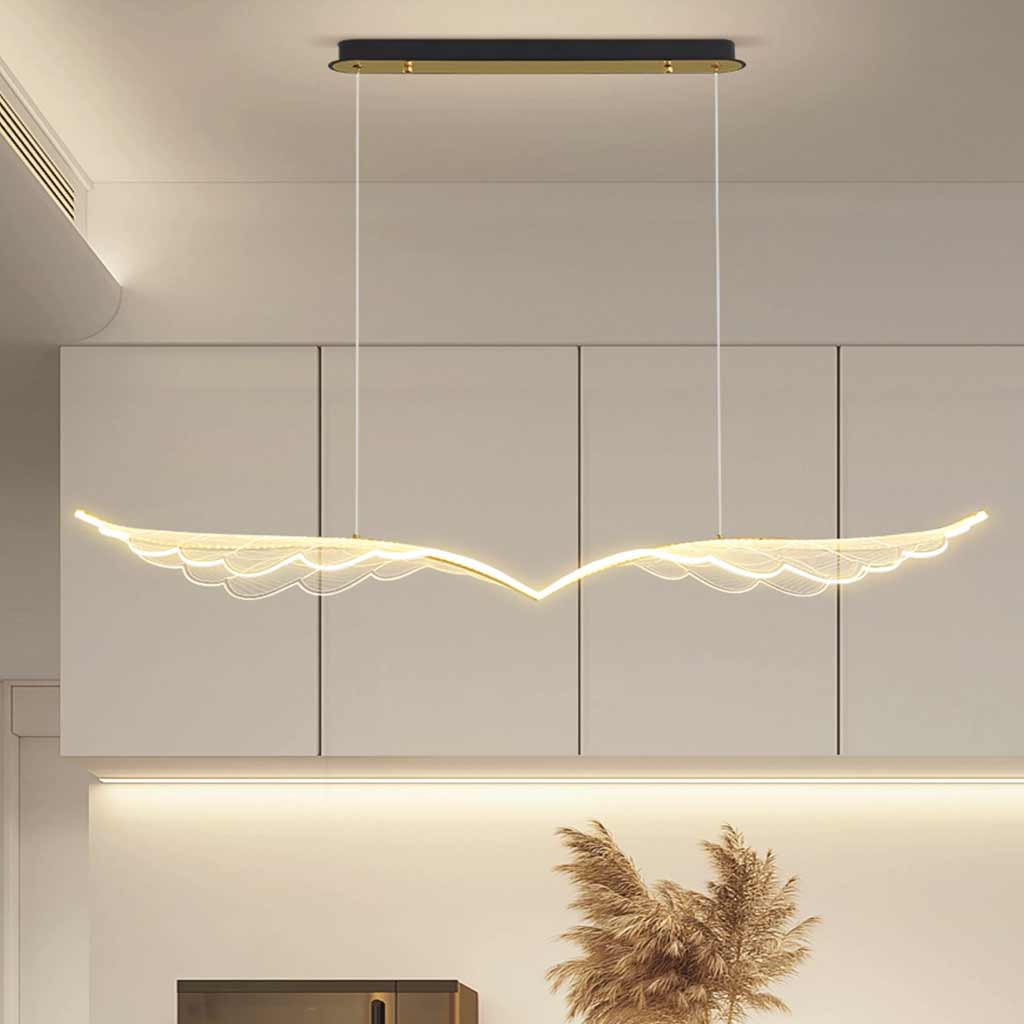 Pendant Light Angel Wings Dimmable LED Kitchen Island