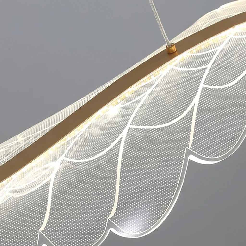 Pendant Light Angel Wings Dimmable LED Shade