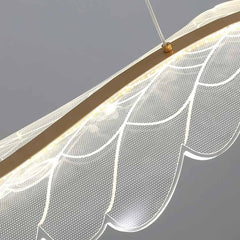 Pendant Light Angel Wings Dimmable LED Shade