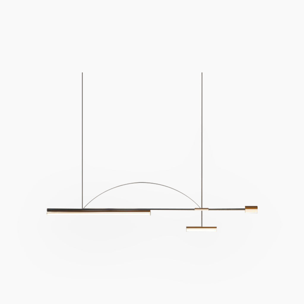 Pendant Light Art Deco Long Linear LED