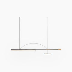 Pendant Light Art Deco Long Linear LED