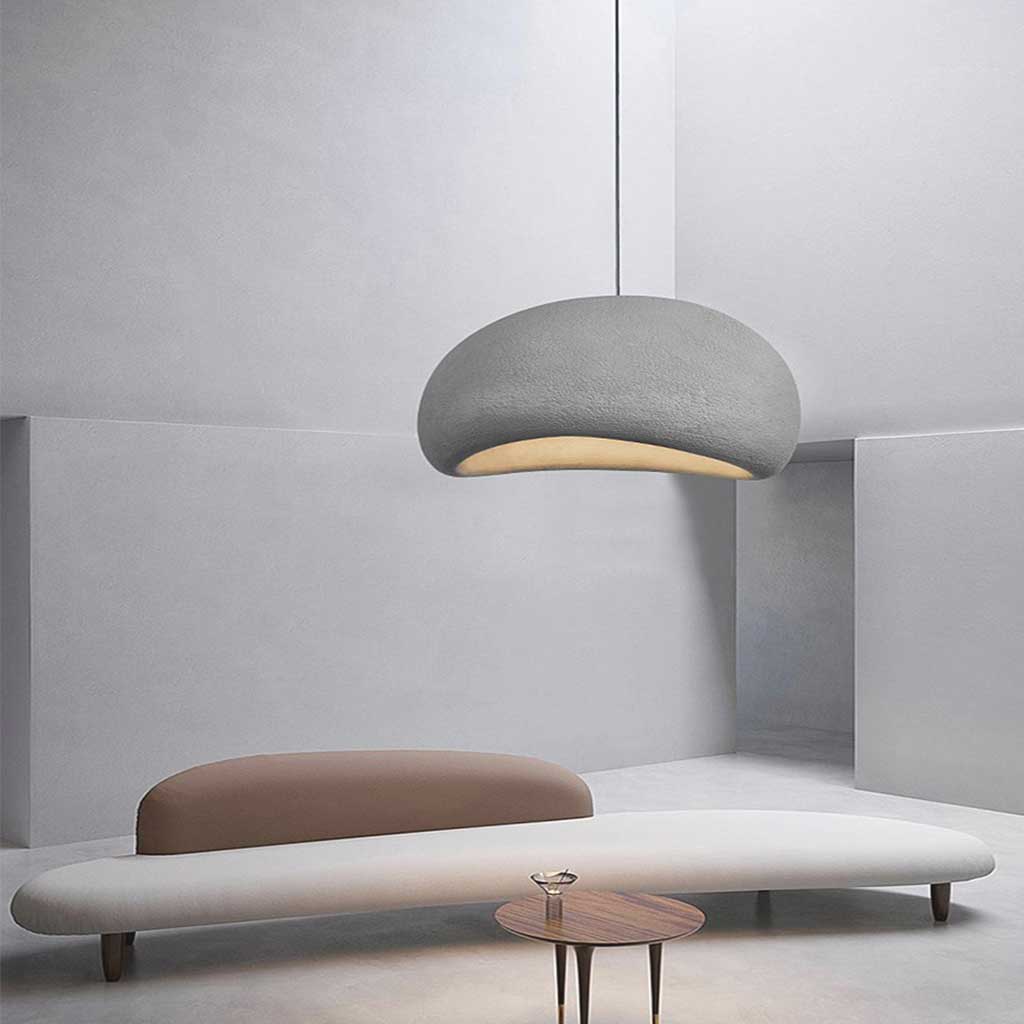 Minimalist Japanese WabiSabi Cloud Pendant Light VAXLAMP
