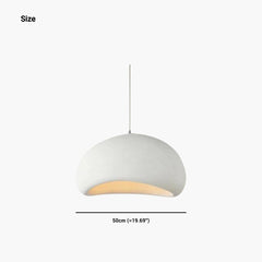 Pendant Light Cloud Wabi Sabi White Size