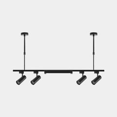 Hanglamp Commerciële Railspot Lineair LED, Zwart