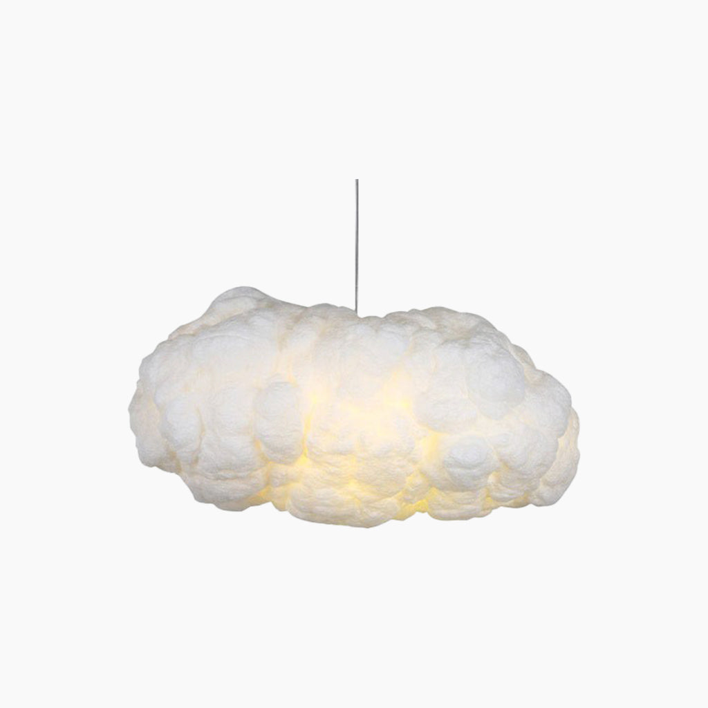 Pendant Light Cotton Cloud Smooth White