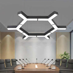 Pendant Light Creative Y Shaped Industrial LED Black Meeting Room