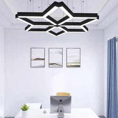 Pendant Light Creative Y Shaped Industrial LED Black Room