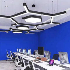 Pendant Light Creative Y Shaped Industrial LED Black Workplace